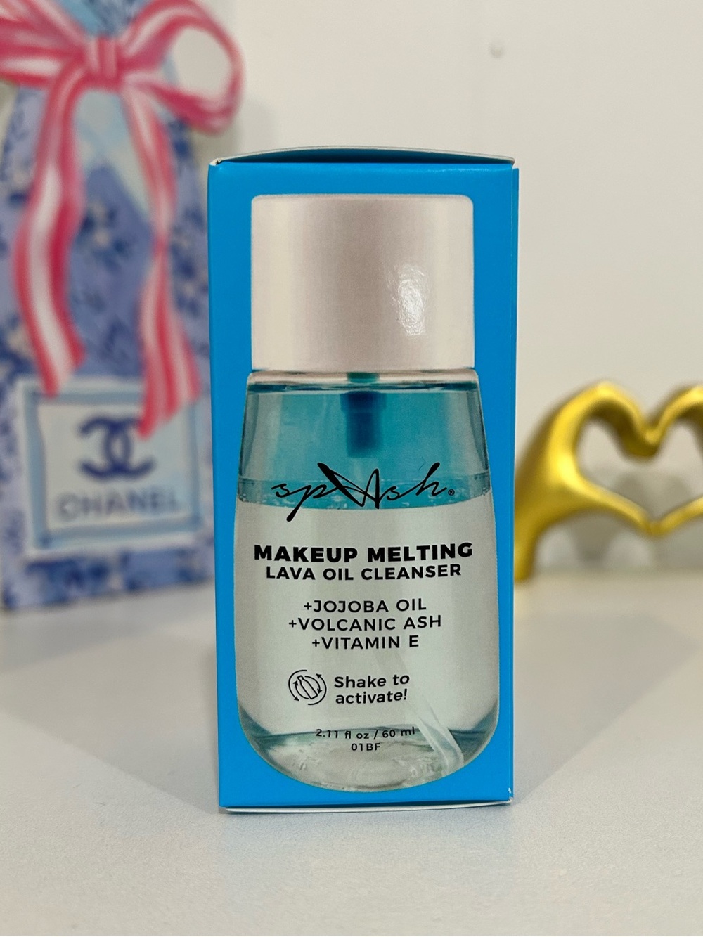 Makeup Melting Lava Oil Cleanser - Blue